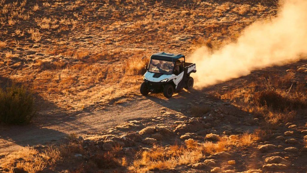 Volcon manufactures EVs such as this utility task vehicle (UTV), but the firm has also recently adopted a bitcoin treasury strategy. / volcon.com