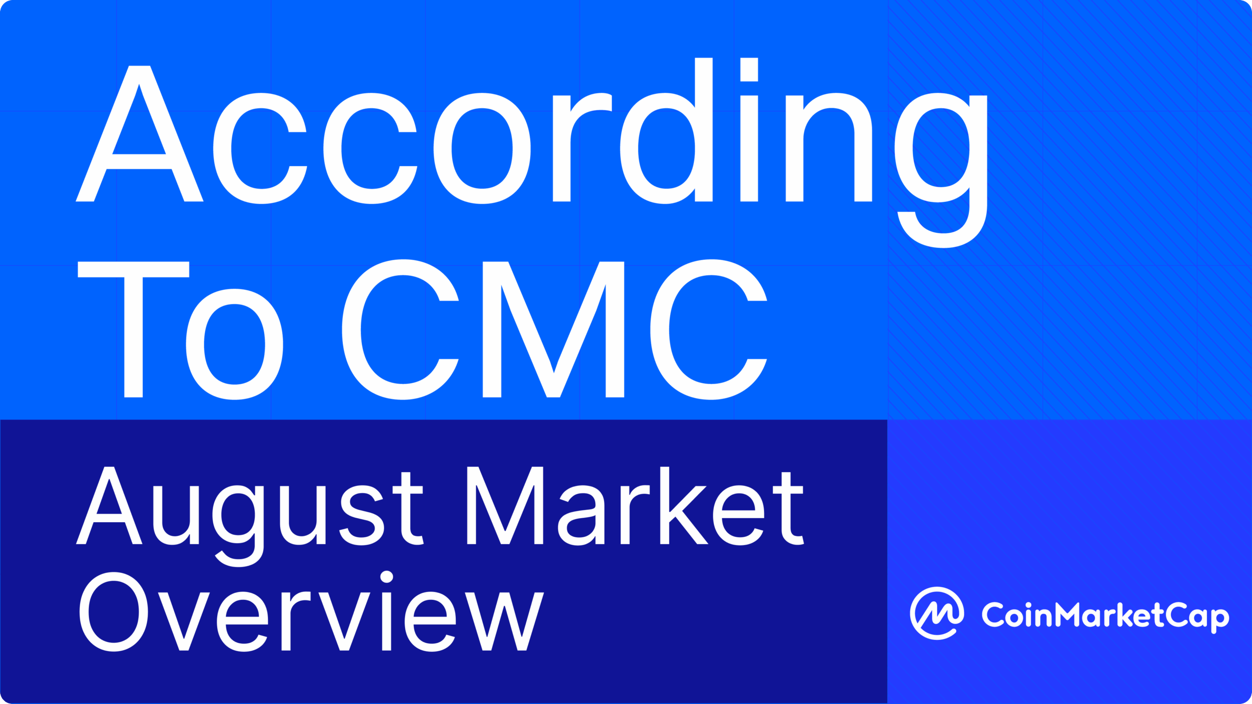 Table of Contents Chapter 1: Market Overview Market eyes ATH — Are we breaking the spell of bad Augusts? Altcoin Market Sees Clear Upward Momentum Top Gainers/Losers This Month (from CMC Top 100 projects) Most Bullish By CMC Community Chapter 2: Stablecoins Redefined Following the GENIUS Act Chapter 3: Digital Asset Treasuries: BTC Fortress vs. ETH Yield Play Bitcoin Dominance and Market Leadership Ethereum DATs: The Emerging Challenger Beyond BTC and ETH: Proof-of-Stake Assets in Focus Supply Absorption and Market Impact